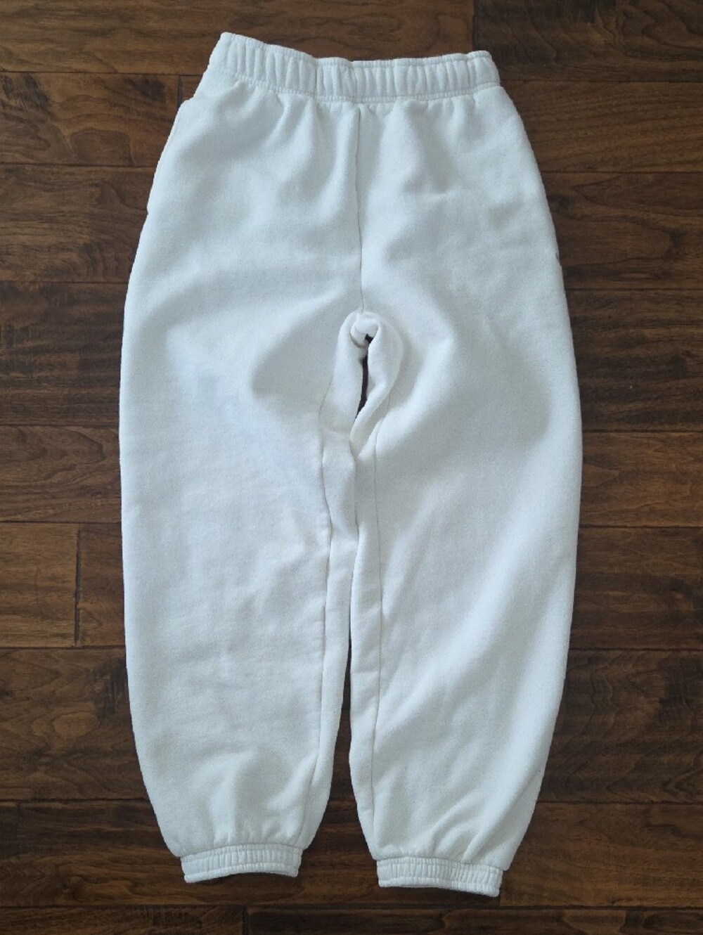 TNA White Fleece Joggers With Pockets. Size 2XS. - Picture 3 of 4